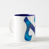 Tasse 2 Couleurs Aleph (Devant gauche)