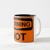 Tasse 2 Couleurs alerte (Devant droit)