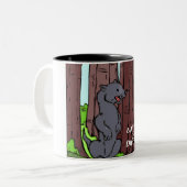 Tasse 2 Couleurs alerte de vol (Devant gauche)