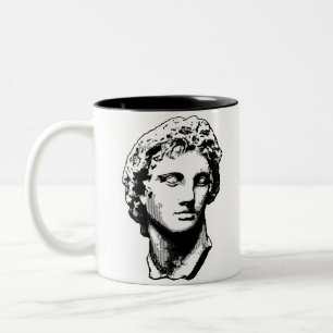 Tasse 2 Couleurs Alexandre la grande statue