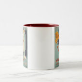 TASSE 2 COULEURS ALGÉRIE (Centre)