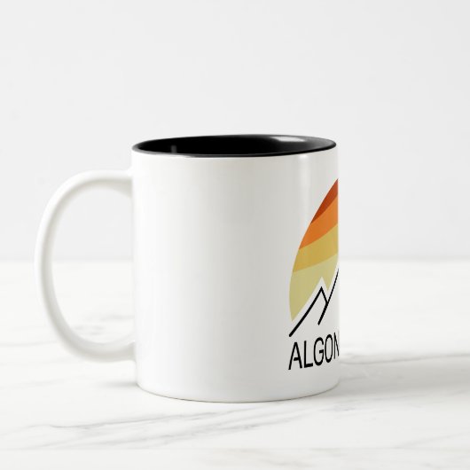 Tasse 2 Couleurs Algonquin Peak Retro (Gauche)