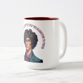 Tasse 2 Couleurs Algorithme (Devant droit)