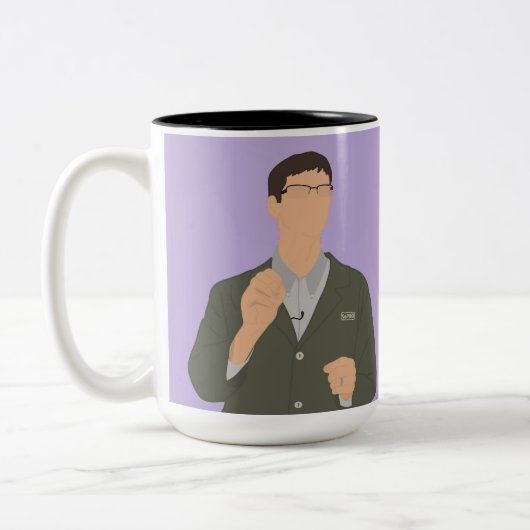 Tasse 2 Couleurs Algues (Gauche)