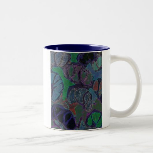 Tasse 2 Couleurs algues (Droit)