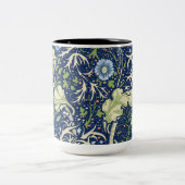 Tasse 2 Couleurs Algues (par William Morris) (Centre)