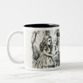 Tasse 2 Couleurs Alice rencontre la dronte (Gauche)