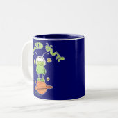 Tasse 2 Couleurs Alien Espacé (Devant gauche)
