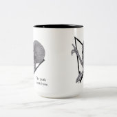 Tasse 2 Couleurs Alien gris, la vérité est là (Centre)