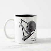 Tasse 2 Couleurs Alien gris, la vérité est là (Gauche)