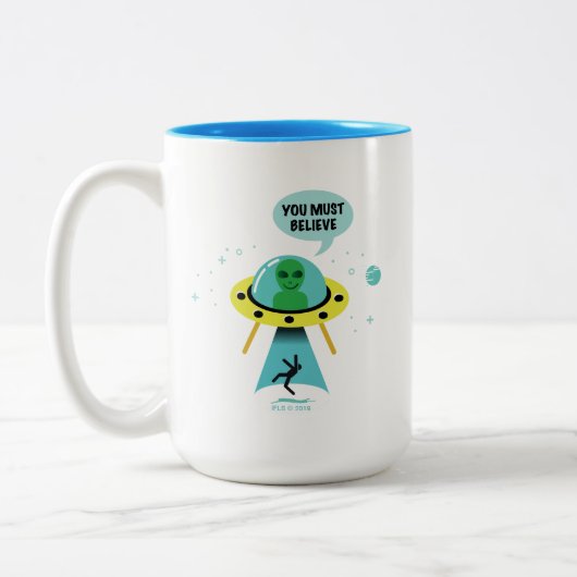 Tasse 2 Couleurs Aliens (Gauche)