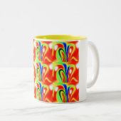 Tasse 2 Couleurs Aliens en formation (Devant droit)