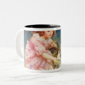 Tasse 2 Couleurs Alimentation des lapins (Devant gauche)