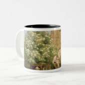Tasse 2 Couleurs Alimentation des poulets (Devant gauche)