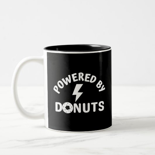 Tasse 2 Couleurs alimenté par des donuts (Gauche)