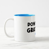 Tasse 2 Couleurs Alimenté par la gratitude (Gauche)
