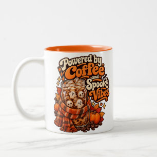 Tasse 2 Couleurs Alimenté par le Café et les Vibrations Sombres Hal