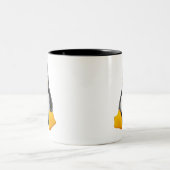 Tasse 2 Couleurs Alimenté par Linux (Centre)
