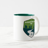 Tasse 2 Couleurs Allegheny Highlands (Devant droit)