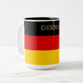 TASSE 2 COULEURS ALLEMAGNE (Devant gauche)