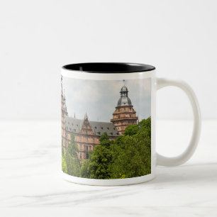 Tasse 2 Couleurs Allemagne, Bavière, Bayern, Aschaffenburg. Château