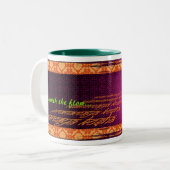 Tasse 2 Couleurs Aller avec le flux (Devant gauche)