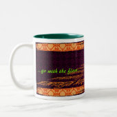 Tasse 2 Couleurs Aller avec le flux (Gauche)