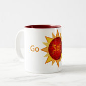 Tasse 2 Couleurs Allez solaire (Devant gauche)