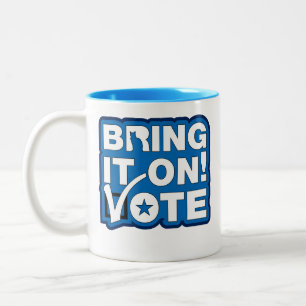 Tasse 2 Couleurs Allez-y ! VOTER