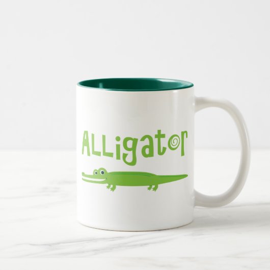 Tasse 2 Couleurs Alligator (Droit)