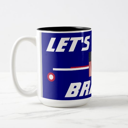 Tasse 2 Couleurs Allons Brandon (Gauche)