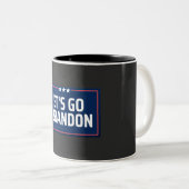 Tasse 2 Couleurs Allons-y Brandon (Devant droit)