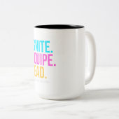 Tasse 2 Couleurs allumer, équiper, diriger (Devant droit)