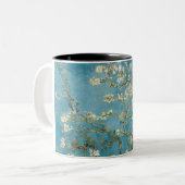Tasse 2 Couleurs Almond Blossom par Vincent van Gogh (Devant gauche)
