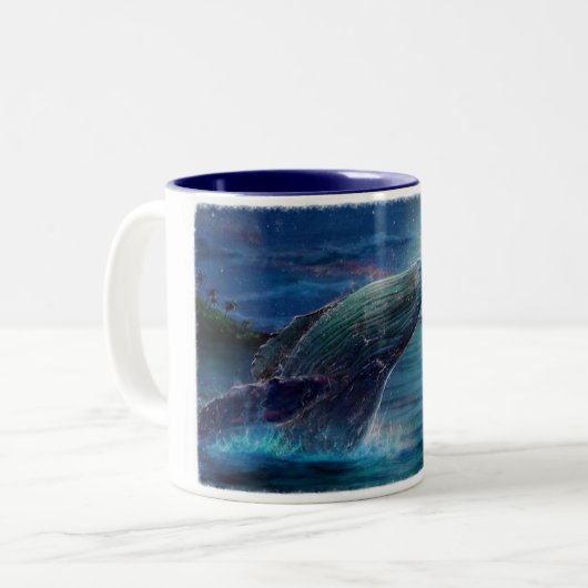 Tasse 2 Couleurs Aloha (Devant gauche)