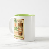 Tasse 2 Couleurs Aloha affiche (Devant gauche)