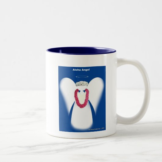 Tasse 2 Couleurs Aloha ange (Droit)