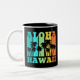 Tasse 2 Couleurs Aloha Hawaii