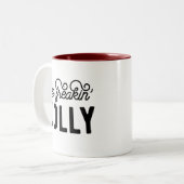 Tasse 2 Couleurs Alors Freakin Jolly Christmas (Devant gauche)