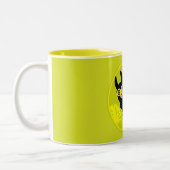 Tasse 2 Couleurs Alpaca llama Twins (Gauche)