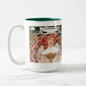 Tasse 2 Couleurs Alphonse Mucha (Gauche)