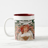 Tasse 2 Couleurs Alphonse Mucha (Gauche)