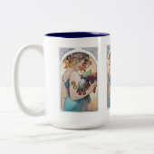 Tasse 2 Couleurs Alphonse Mucha (Gauche)