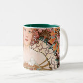 Tasse 2 Couleurs Alphonse Mucha F. Champenois (Devant droit)