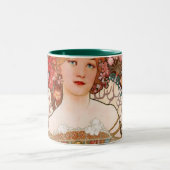 Tasse 2 Couleurs Alphonse Mucha F. Champenois (Centre)