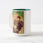 Tasse 2 Couleurs Alphonse Mucha Prince et Dragon (Devant gauche)