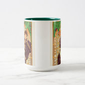 Tasse 2 Couleurs Alphonse Mucha Prince et Dragon (Centre)