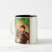 Tasse 2 Couleurs Alphonse Mucha Prince et Dragon (Devant gauche)