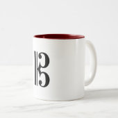 Tasse 2 Couleurs alto-clef (Devant droit)