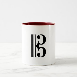 Tasse 2 Couleurs alto-clef